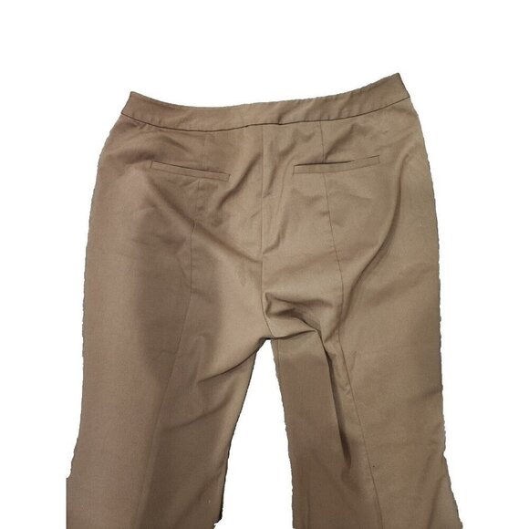 Eloquii Pants High Rise Brown Flare Leg Trouser Stretch Women's 16 - Picture 4 of 8